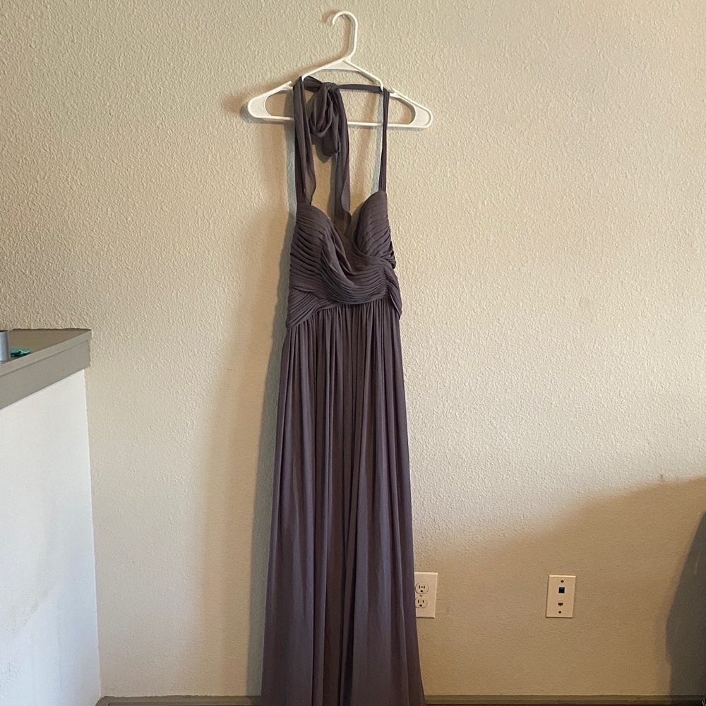 Watters and Watters Elegant Gray Gown